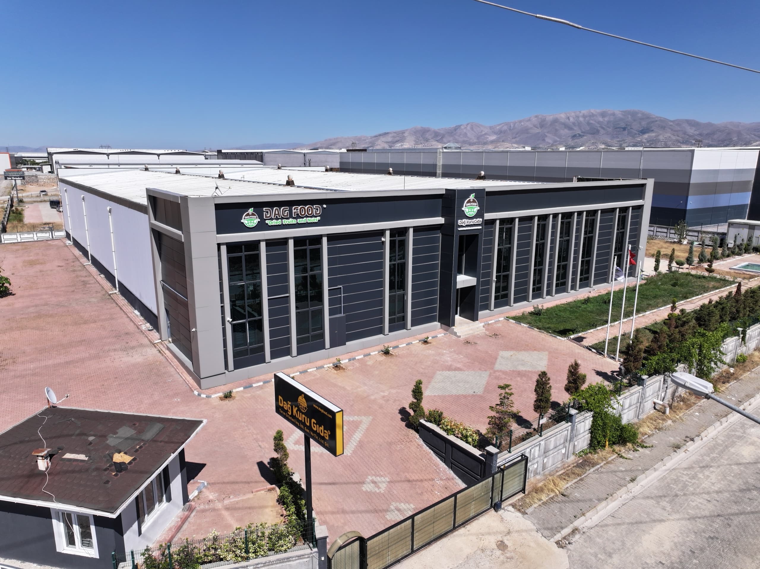 Dag Food facility — aerial view