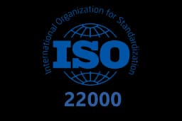 ISO 22000 certification logo