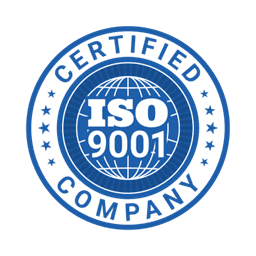 ISO 9001 certification logo